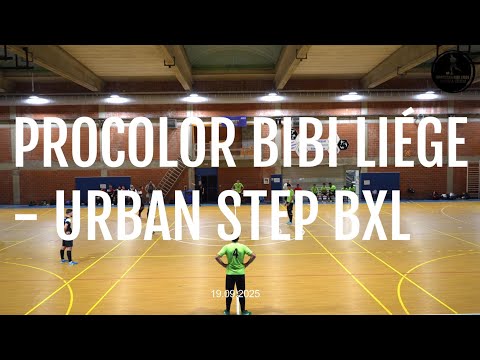 PROCOLOR BIBI LIÉGE 3 - 0 URBAN STEP BXL 2025/2026