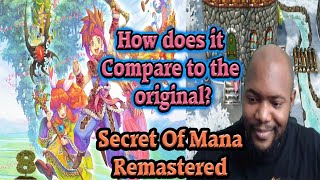 Secret of Mana Remake Gameplay Walkthrough Part 8- No Commentary