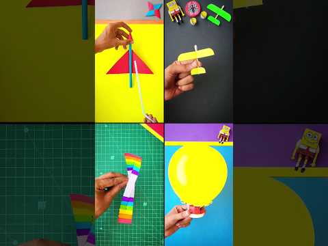 world's best paper toy , 4 Amazing paper toy , how to make paper helicopter