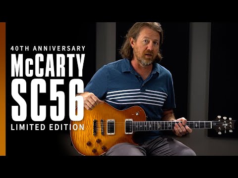 PRS 40th Anniversary Singlecut McCarty Sunburst