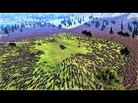 500 Super Soldiers Vs 40,000 Cavalry Knights Ultimate Epic Battle Simulator UEBS