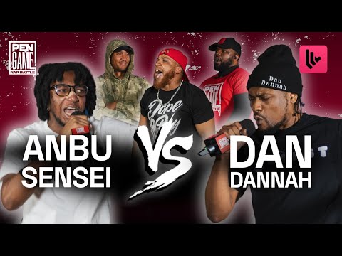 ANBU SENSEI vs DAN DANNAH | PenGame Rap Battle 2025