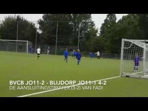 BVCB JO11-2 - Blijdorp JO11-1 (4-2) - De aansluitingstreffer (3-2) van Fadi