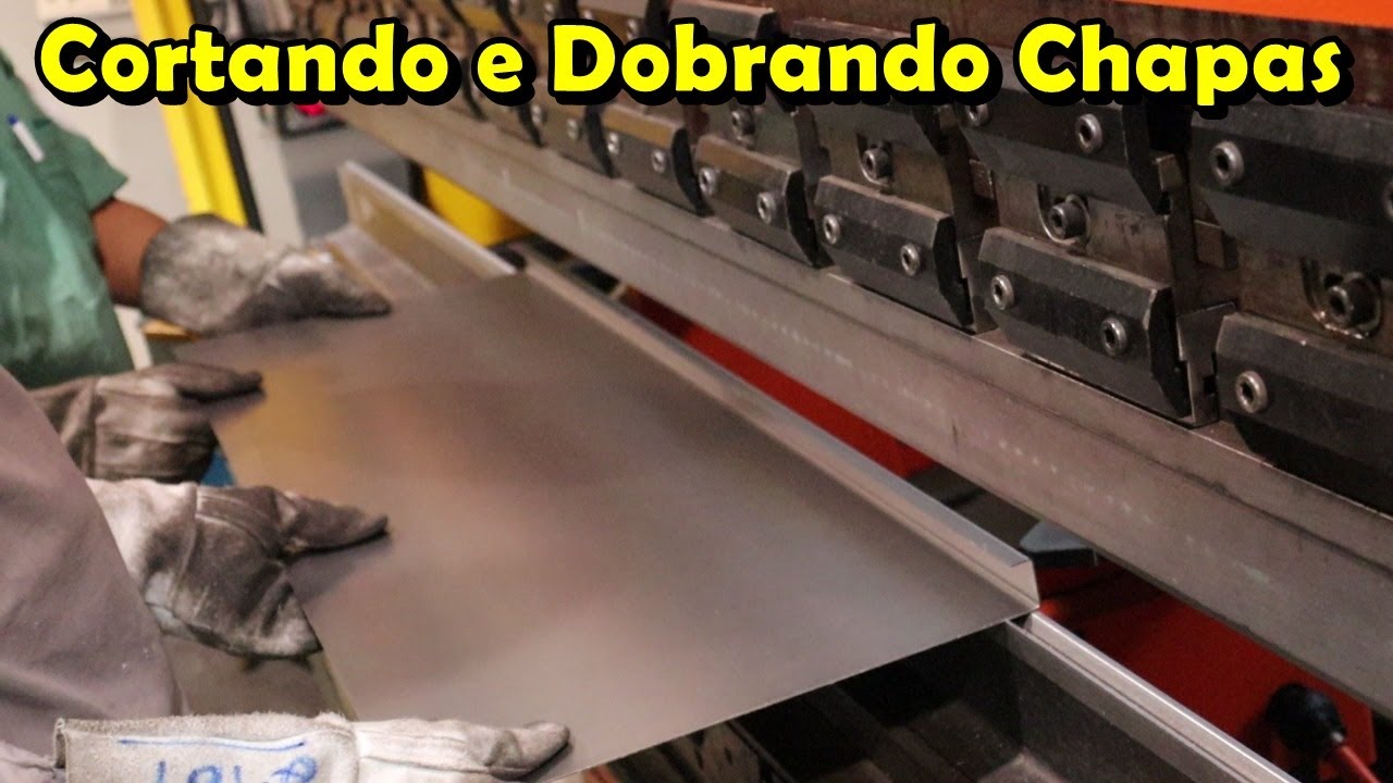Conheça o Processo de Corte e Dobra de Chapas da Gravia