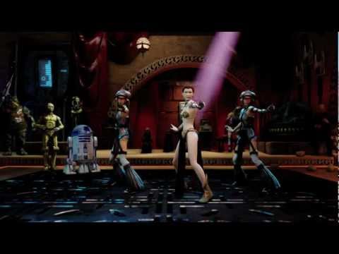 Kinect Star Wars Dance "Hologram Girl" featuring Princess Leia