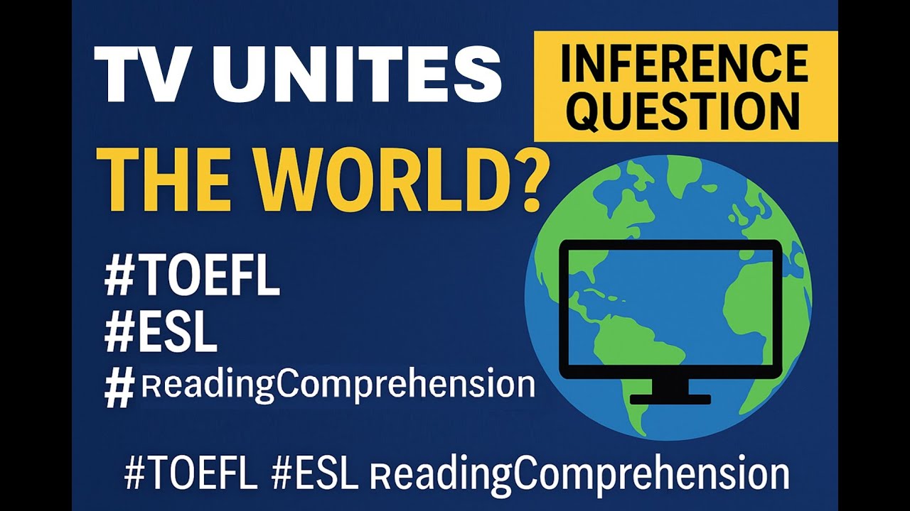 ESL Reading Practice: Inference Question Explained with AI Tools #toeflpractice #eslpractice #esl
