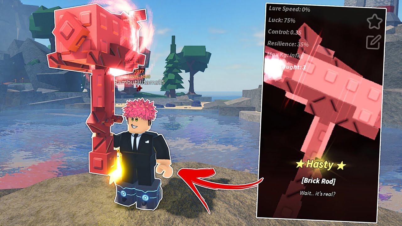 How to get SECRET BRICK ROD in Fisch (Easy & Full Guide) | Roblox
