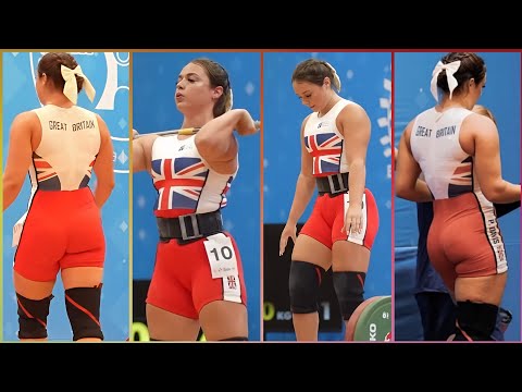 Phoebe Davis 🇬🇧 Teenage Weightlifting Queen Of Team GB | Women’s 63kg Power Rising