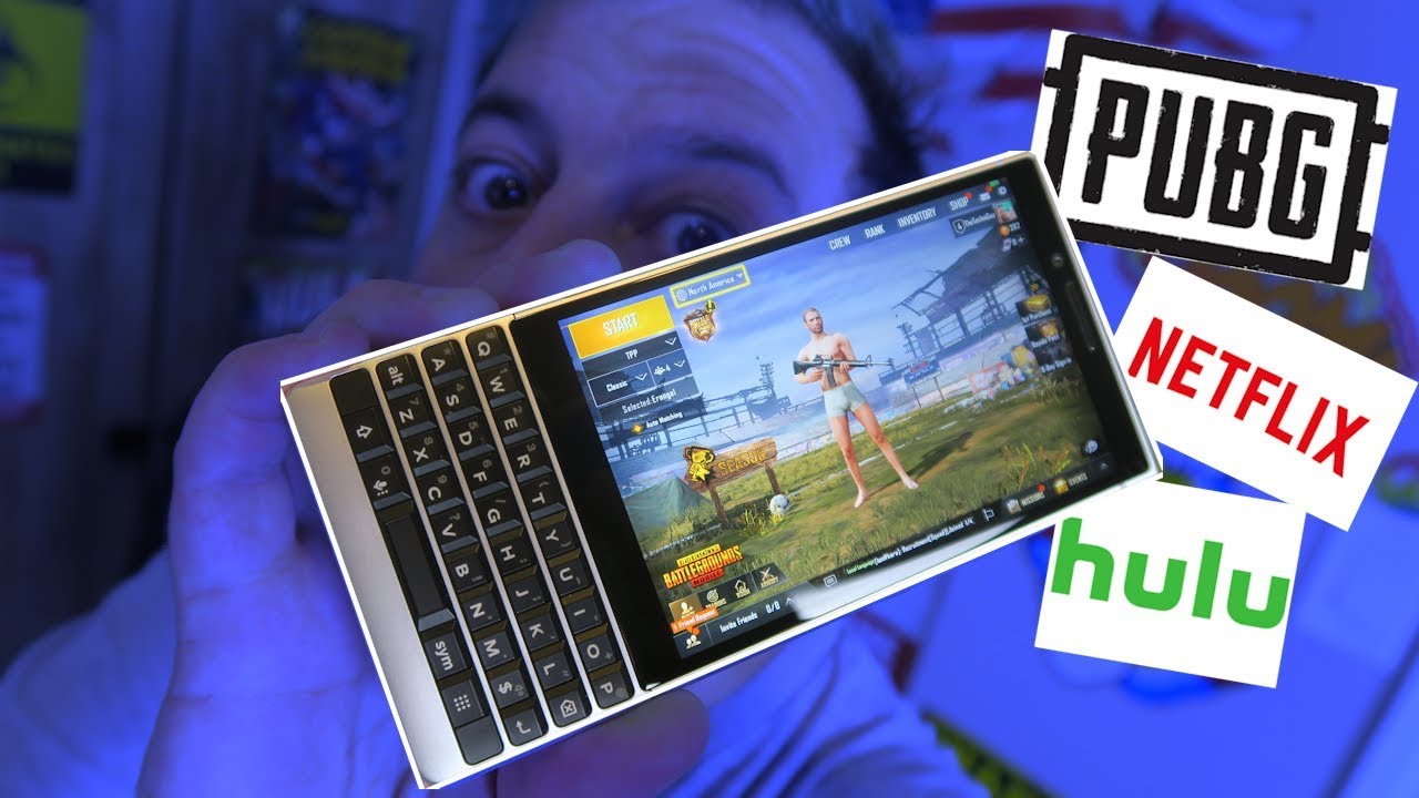 BlackBerry KEY2: Play Android PUBG and watch Netflix at the same time!