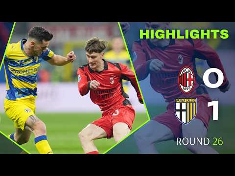AC Milan - Parma | 0-1 | Highlights | Serie A 2025-26 | milan parma