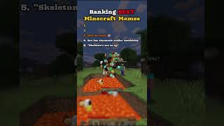 Ranking Minecraft Memes That Hit Different 💀