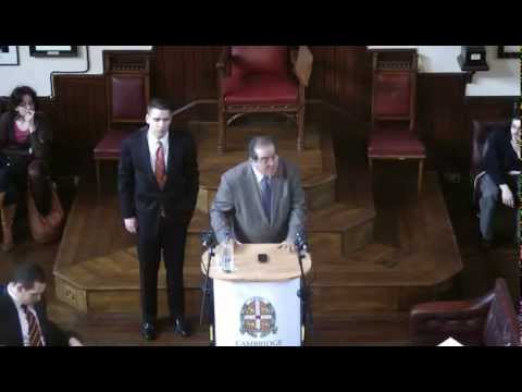 Richter Antonin Scalia | Die Cambridge Union