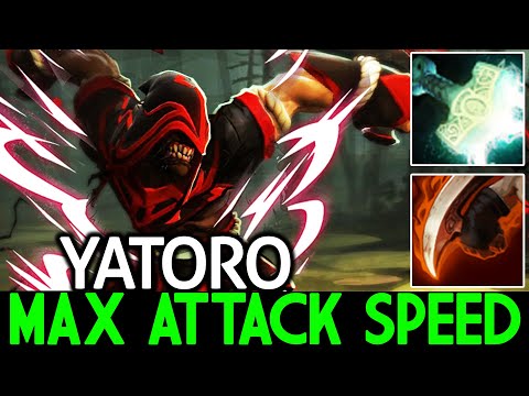 YATORO [Bloodseeker] Godlike No Mercy with Max Attack Speed Dota 2