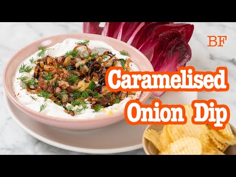 Caramelised Onion Dip | Building Feasts