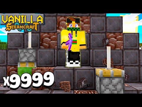 NUOVA FARM DI NETHERITE +100 1H - SteamCraft EP.64 (VANILLA)