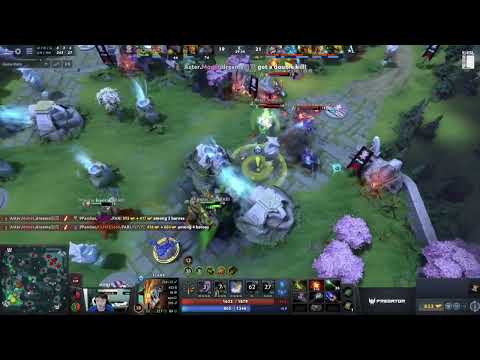 RAMZES666 doing everything but 9Pandas don't have enough damage vs Aster Dota 2