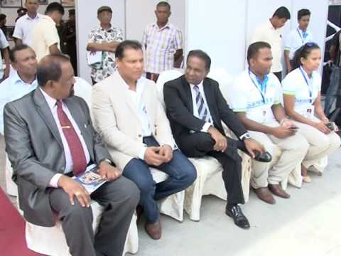 කොළඹ BMICH හි පැවති "SPORTEX expo 2016" ප්‍රදර්ශණය විවෘත කිරීමේ අවස්ථාවට සහභාගී වීම. 2016.07.09