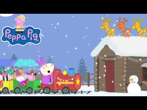 Peppa Visits Santa's Grotto | Travel with Peppa
