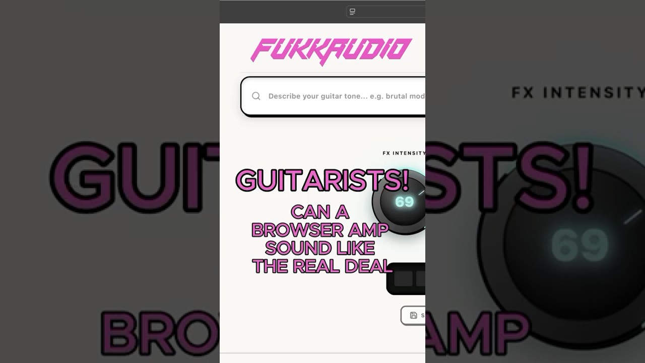 Hard Rock Guitar Tone in Seconds (No Amp, Just a Browser) 🐧🎸 - YouTube