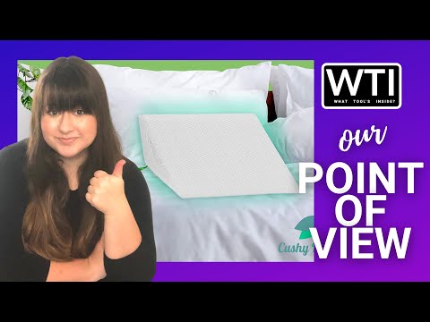 Cushy Form Wedge Pillow - WTI product video review