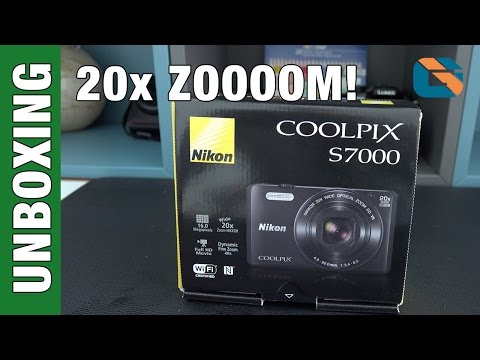 Nikon Coolpix S7000 Unboxing & First Look #Nikon