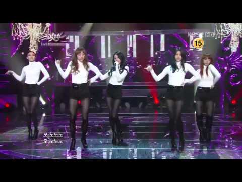 121012 EXID   Everynight 每夜@ Comeback Stage