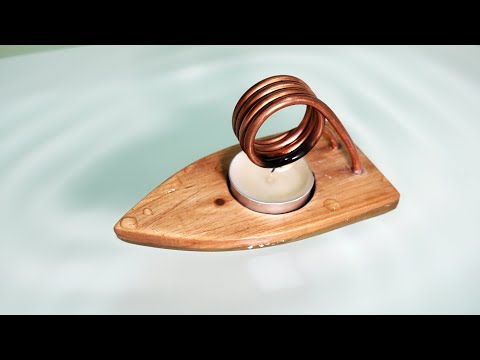 如何制作蒸汽小船 How to make a steam boat