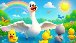 Quack Quack Friends: 5 Little DucklingsThe magical worlds of Colours | Kids rhyme | kids poem