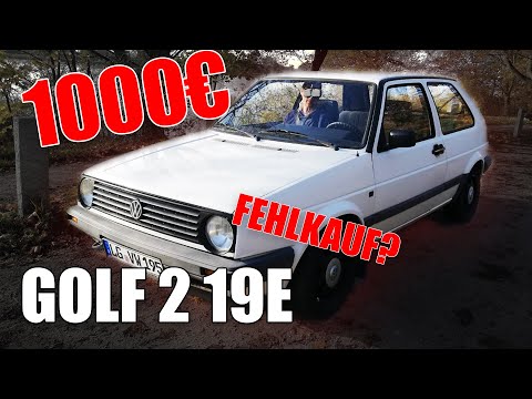 Sind 1000€ für einen Golf 2 19E zu GÜNSTIG? 🇩🇰 Fehlkauf?