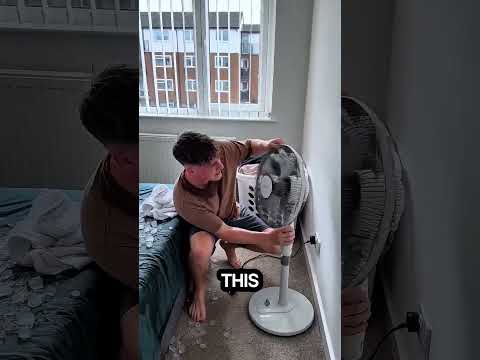 #FYPUK #SmallFlatLiving #RentalFriendlyHome #fan #viral #conditioner #shorts #usa