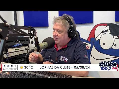 Jornal da Clube - 05/08/2024 - Edição do Almoço