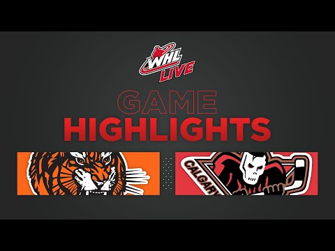 WHL Highlights: Tigers (4) at Hitmen (3) - December 2, 2022