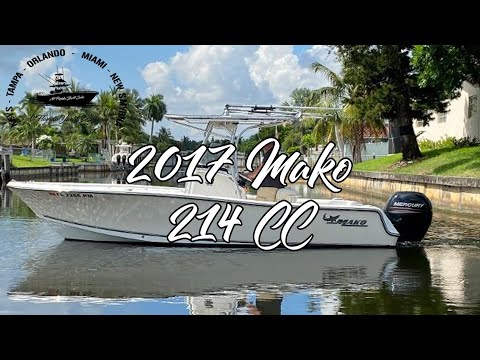2017 Mako 214 CC - Powered by Mercury 150 w/ ONLY 71.1 Hours ***Plantation, FL***