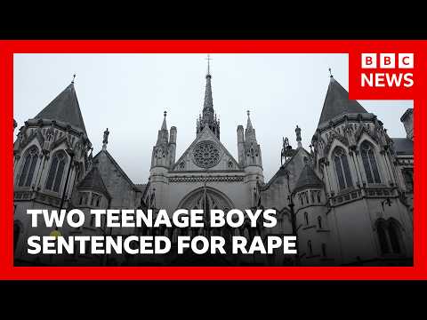 Two teenage boys who raped girls given four years' detention | BBC News
