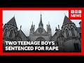 Two Teenage Boys Who Raped Girls Given Four Years Detention BBC News