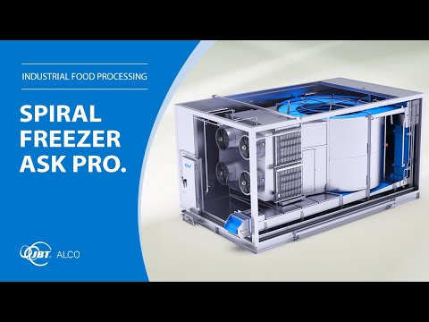 JBT alco Industrial Spiral Freezer ASK | Convenience Food Processing Machines