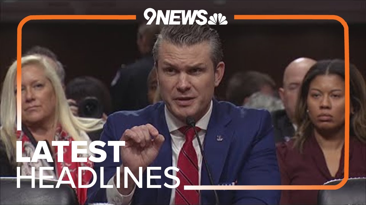 Latest Headlines | Pete Hegseth Confirmed as Defense Secretary