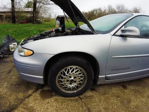99 00 01 02 03 Grand Prix GT Rear Brake Pads and Rotors Replace