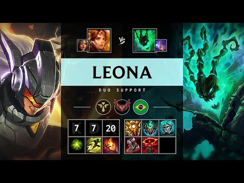 Leona Support vs Thresh - BR Grandmaster Patch 25.15
