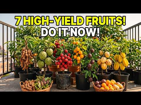 7 Container Fruit Trees You Should Plant in August for a Massive Harvest