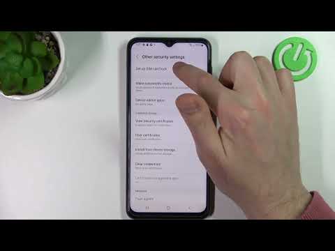 How to Lock SIM Card with SIM PIN on SAMSUNG Galaxy F23 - Set PIN for SIM Card