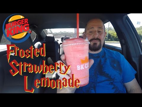 Burger King Frosted Strawberry Lemonade Review : Food Review