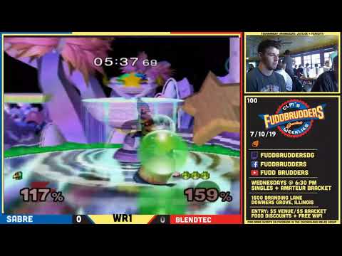 SSBM Blendtec vs Sabre FuddBrudders 100