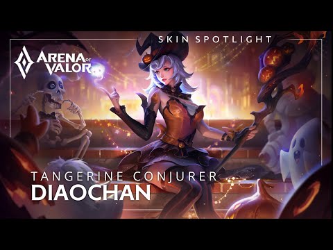 Skin Spotlight: Diaochan — Tangerine Conjurer| Arena of Valor