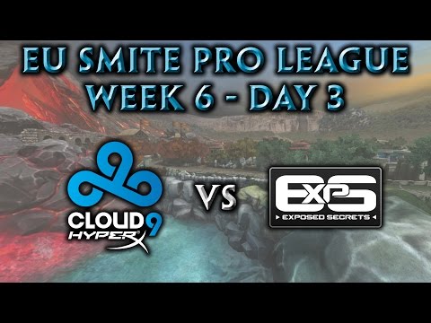 EU SPL Week 6, Day 3 - Cloud 9 HyperX vs Exposed Secrets