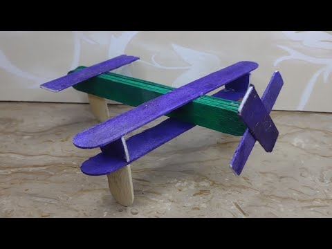 Ice Cream Sticks || Easy Work Plane || Sharjeel Vlogz