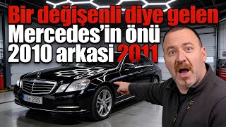 1 parça değişen diye gelen Mercedes’te bakın neler çıktı. İşçilik harika yapılmı