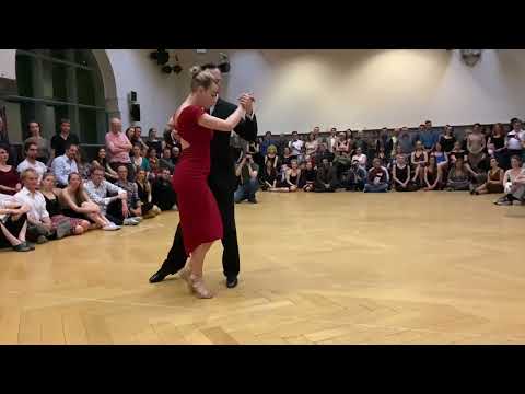 Rebekka Weckesser and Germán Landeira at Pippo Tango Berlin 20.3.2022 1 Dance