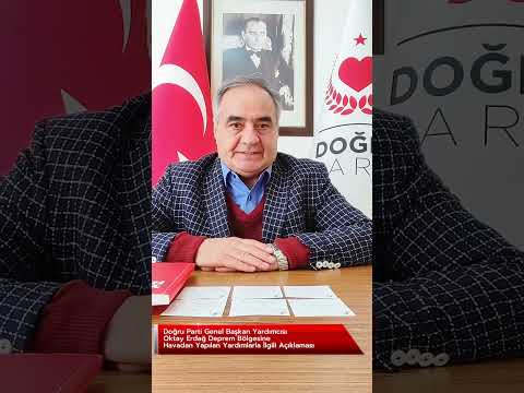 Oktay Erdağ'ın Deprem Konuşması