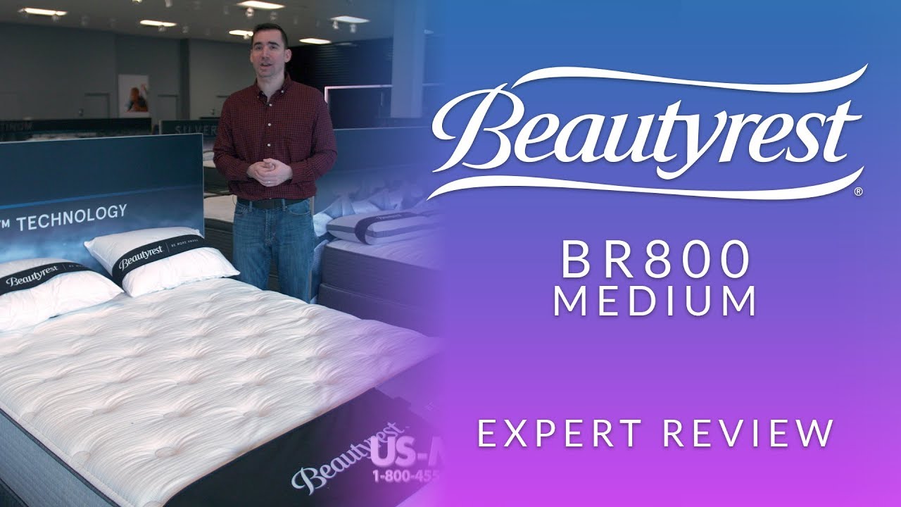 Queen Beautyrest BR800 Medium 12 Inch Mattress